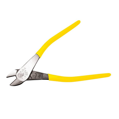 Klein Tools D2000-49 2000 Series 9 inch Angled-Head Diagonal-Cutting Pliers showing with jaws open