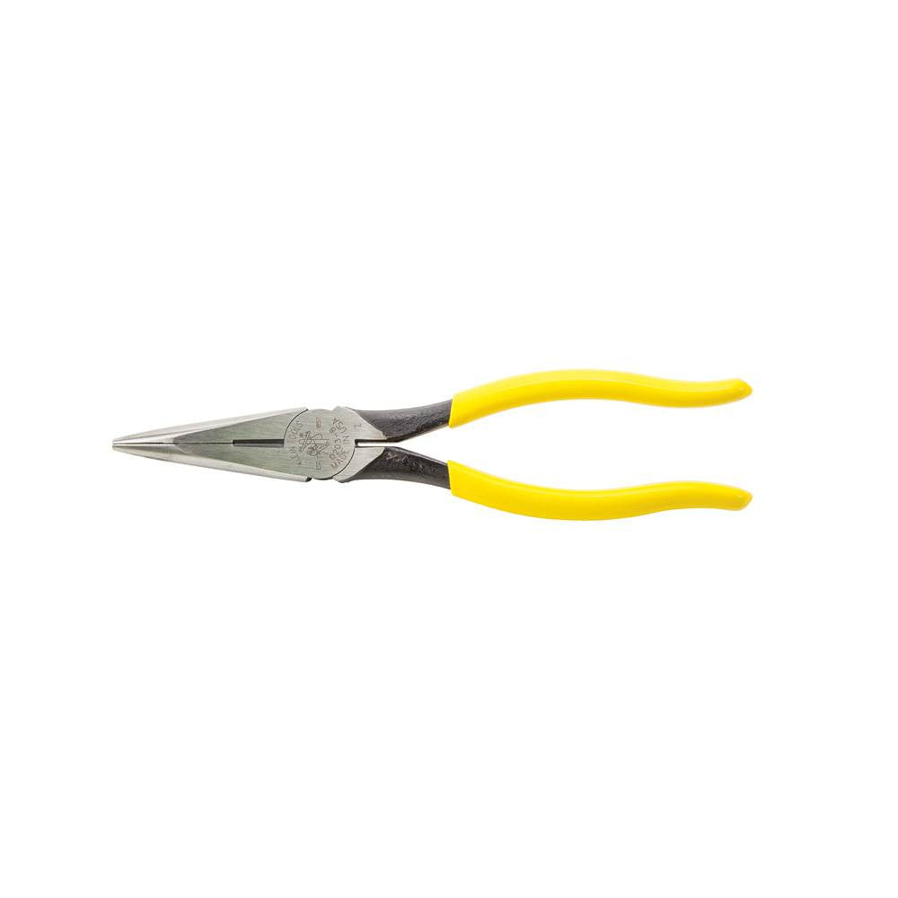 Klein Tools D203-8 8-inch Side-Cutting Long-Nose Pliers