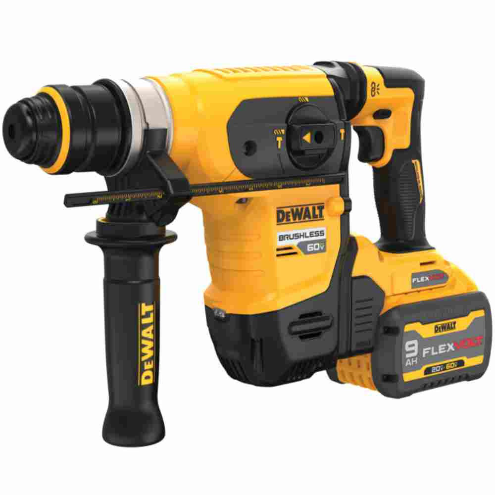 DeWalt DCH416X2 60V MAX Cordless Brushless SDS PLUS 1-1/4 inch Rotary Hammer Kit