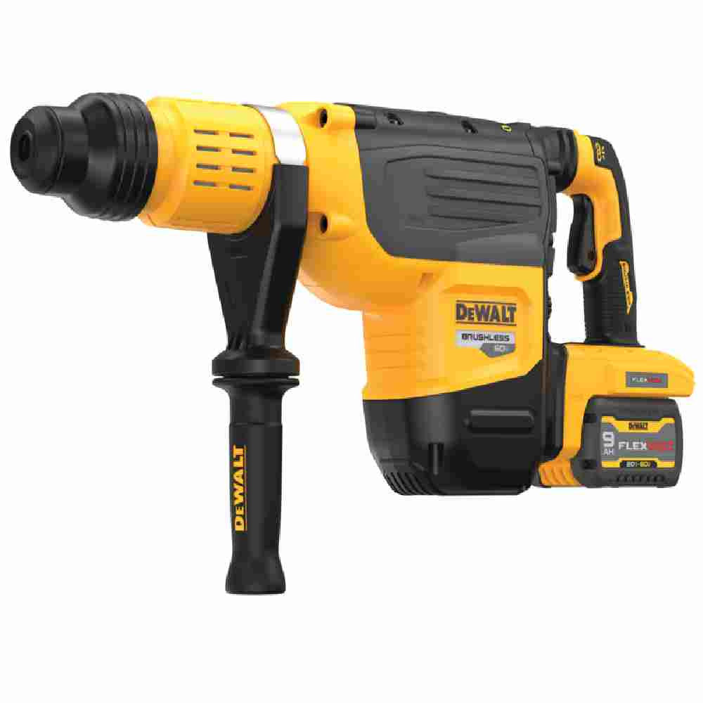 DeWalt DCH775X2 60V MAX Cordless Brushless 2 inch SDS Max Combination Rotary Hammer Drill Kit