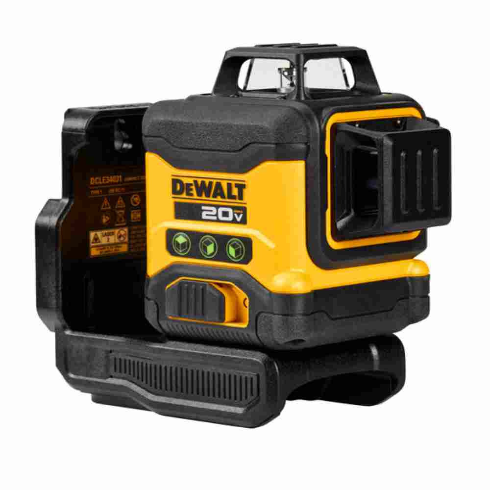 DeWalt DCLE34031D1 20V MAX 3 x 360 degree Green Line Laser Kit