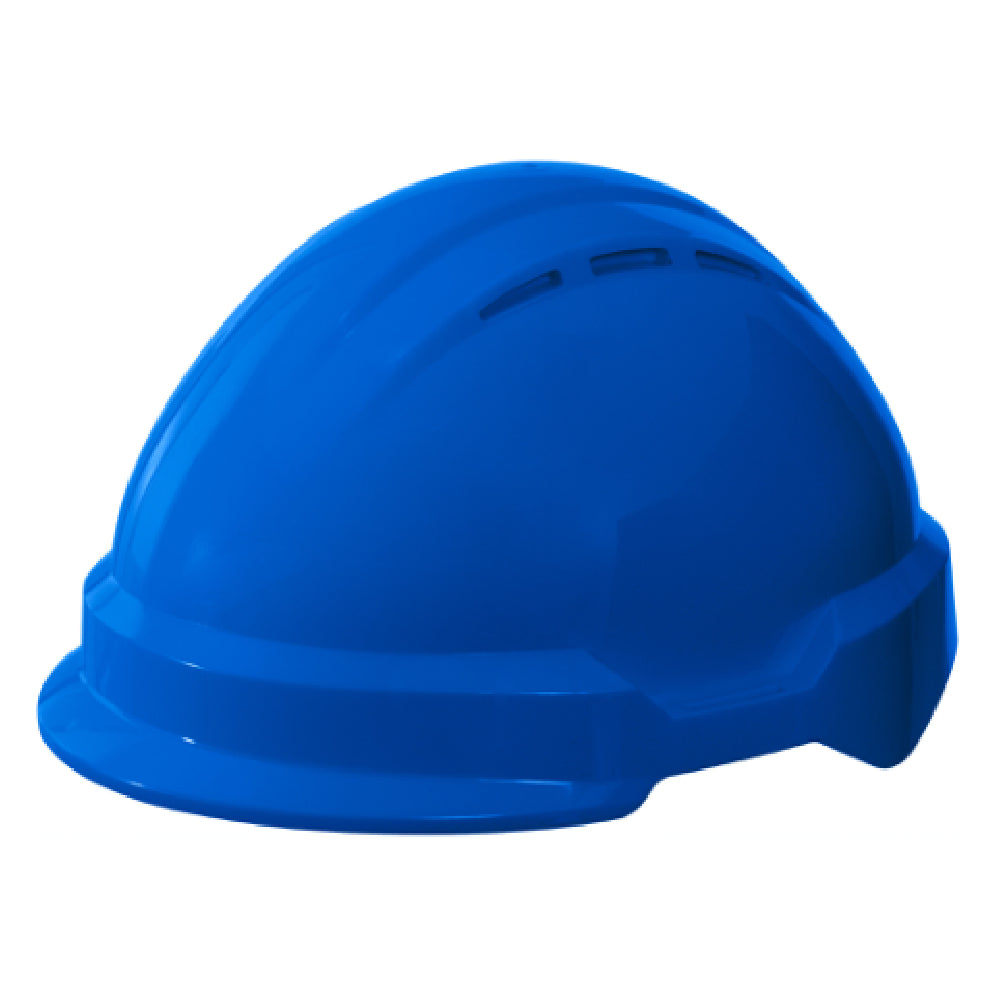 DEGIL Dark Blue Type II Americana Climbing-Style Helmet with 4-Point Ratchet Suspension