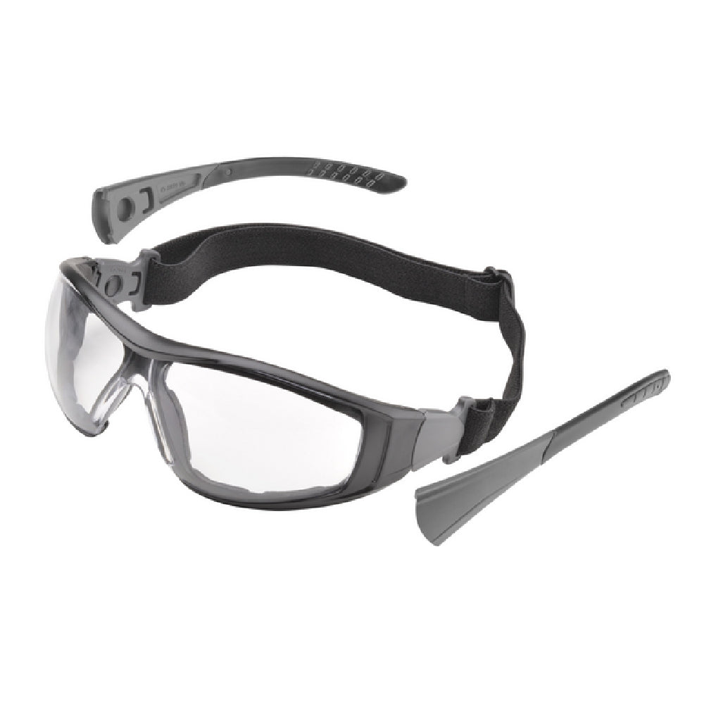 DEGIL Clear Anti-Fog Lens Safety Glasses with Strap