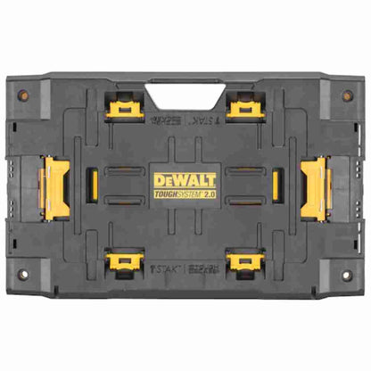 DeWalt DWST08017 TOUGHSYSTEM to TSTACK 2.0 Adaptor showing all mounting systems included in adaptor