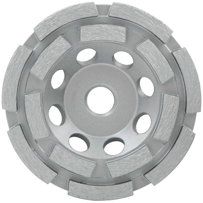 Milwaukee 4 inch Double Row Segmented Diamond Cup Wheel