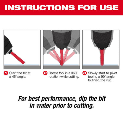 Milwaukee 49-56-0517 1 Inch Diamond Max Hole Saw
