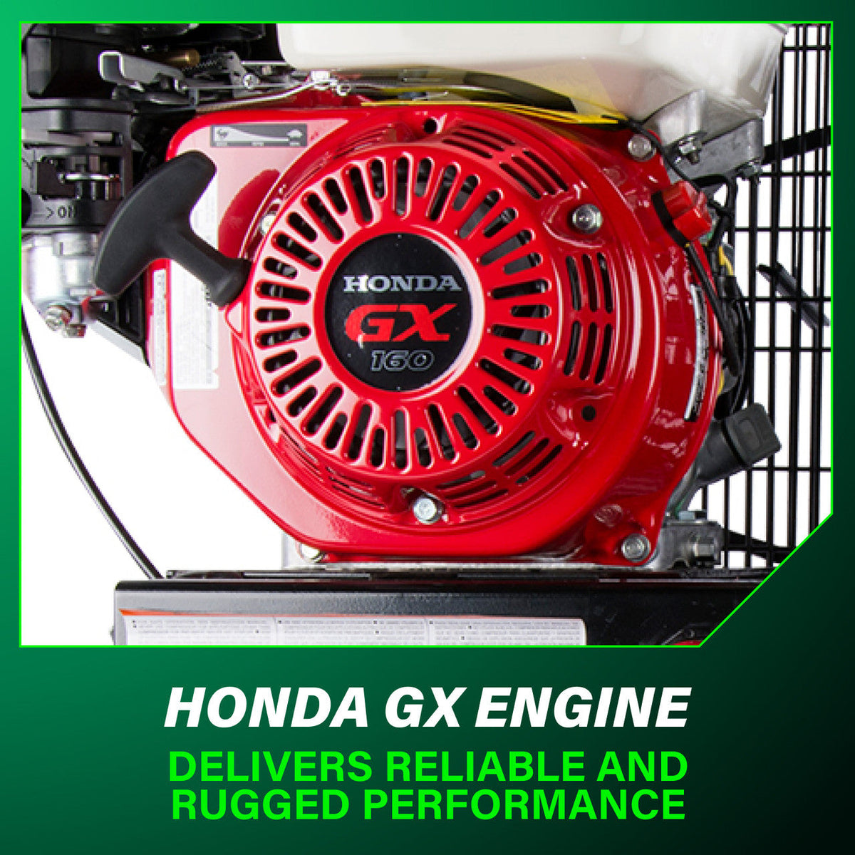 Metabo HPT EC2510EM 5.5 Net HP 8-Gallon Gas Powered Wheeled Air Compressor