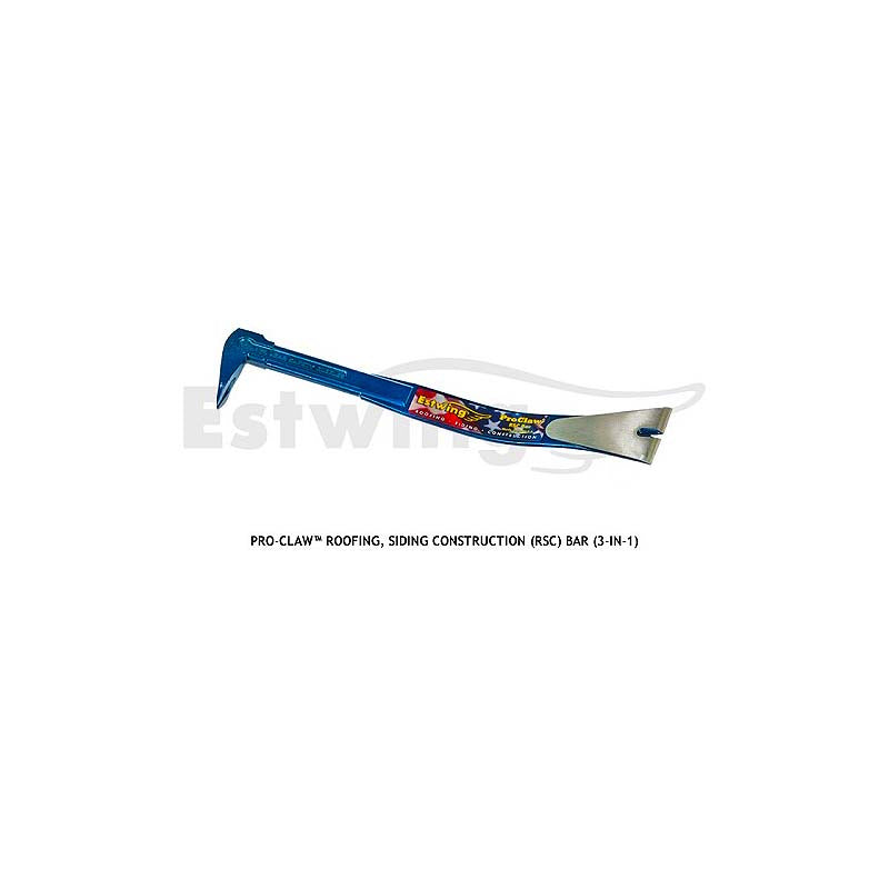 Estwing 16in Pro-Claw 3-In-1 Roofing, Siding, and Construction (RSC)  Bar