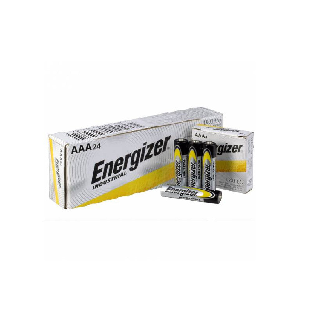 Energizer EN92 Industrial Alkaline AAA Batteries - 24pk