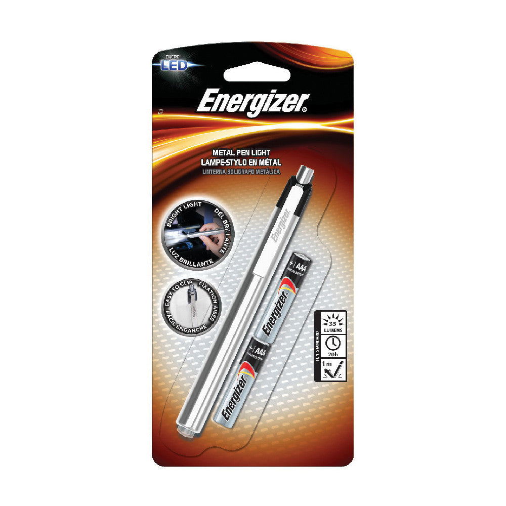 Energizer PLED23AEH 35lm Metal LED Pen Light