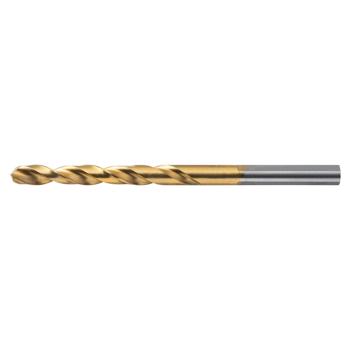 DeWalt DW1316 1/4 inch Titanium Nitride Coated Drill Bit showing different angle
