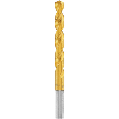 DeWalt DW1328 7/16 inch Titanium Nitride Coated Drill Bit showing different angle
