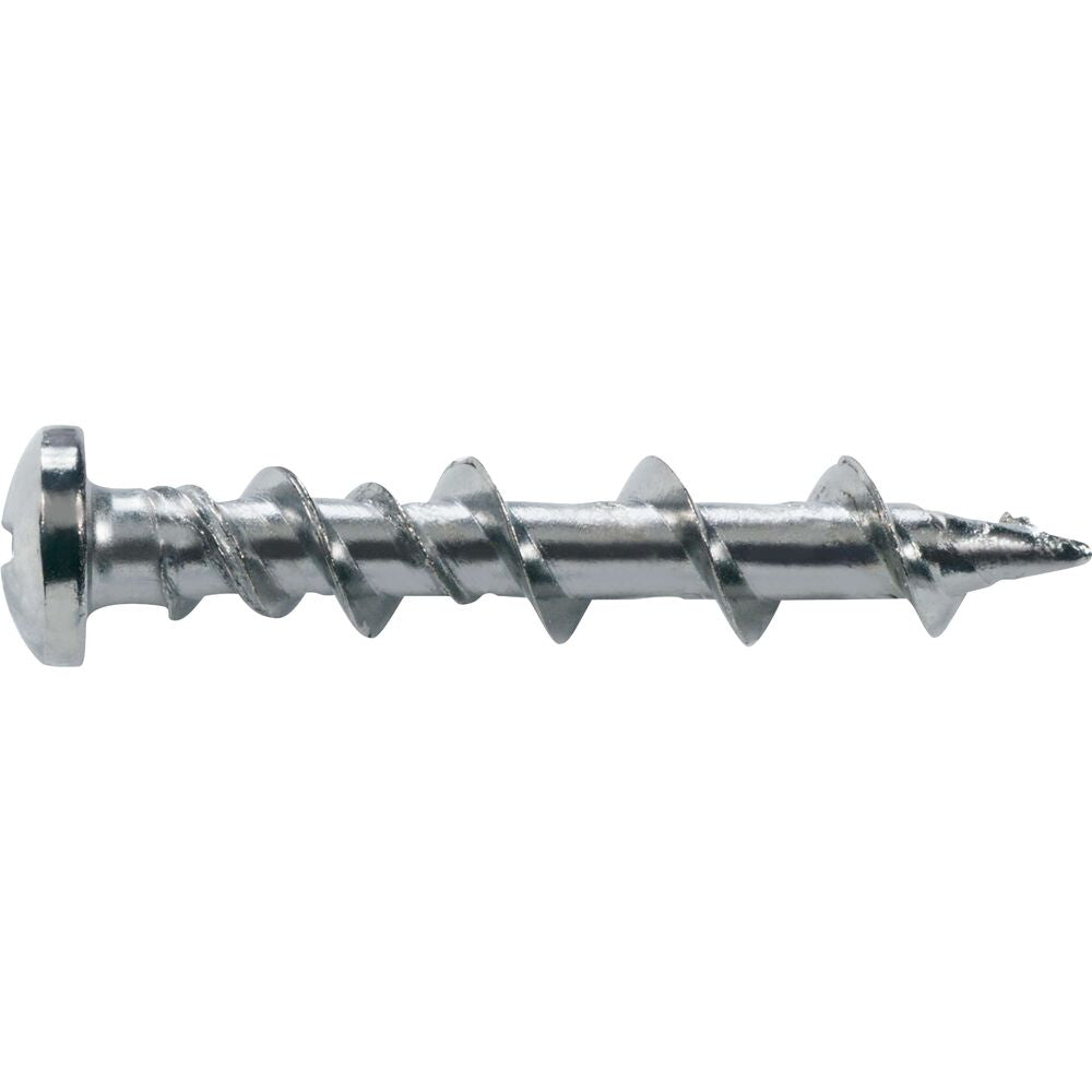 DeWalt 1-1/4in Phillips Pan Head Zinc Screw Anchors - 100pk