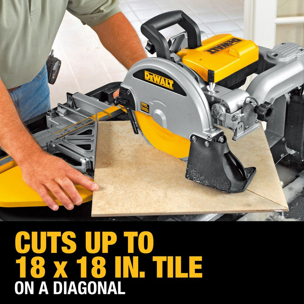 DeWalt D24000S-A 10 Inch Wet Tile Saw with Stand