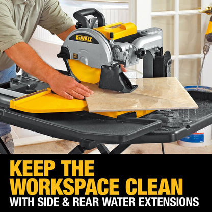 DeWalt D24000S-A 10 Inch Wet Tile Saw with Stand