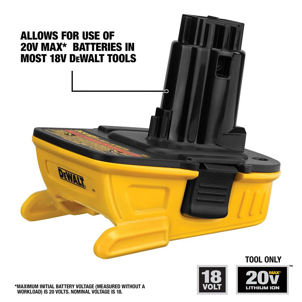 DeWalt DCA1820 18V to 20V Adapter