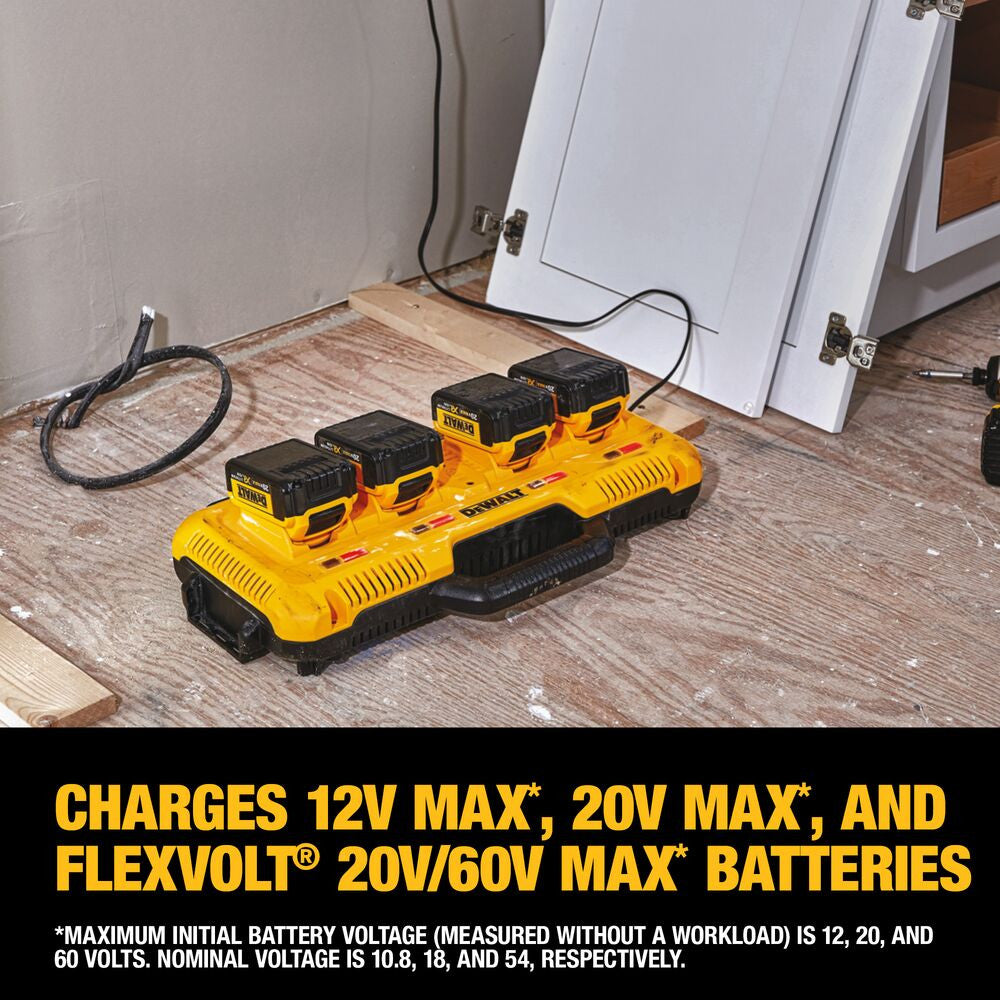 DeWalt DCB104 Multiport Simultaneous Fast Charger
