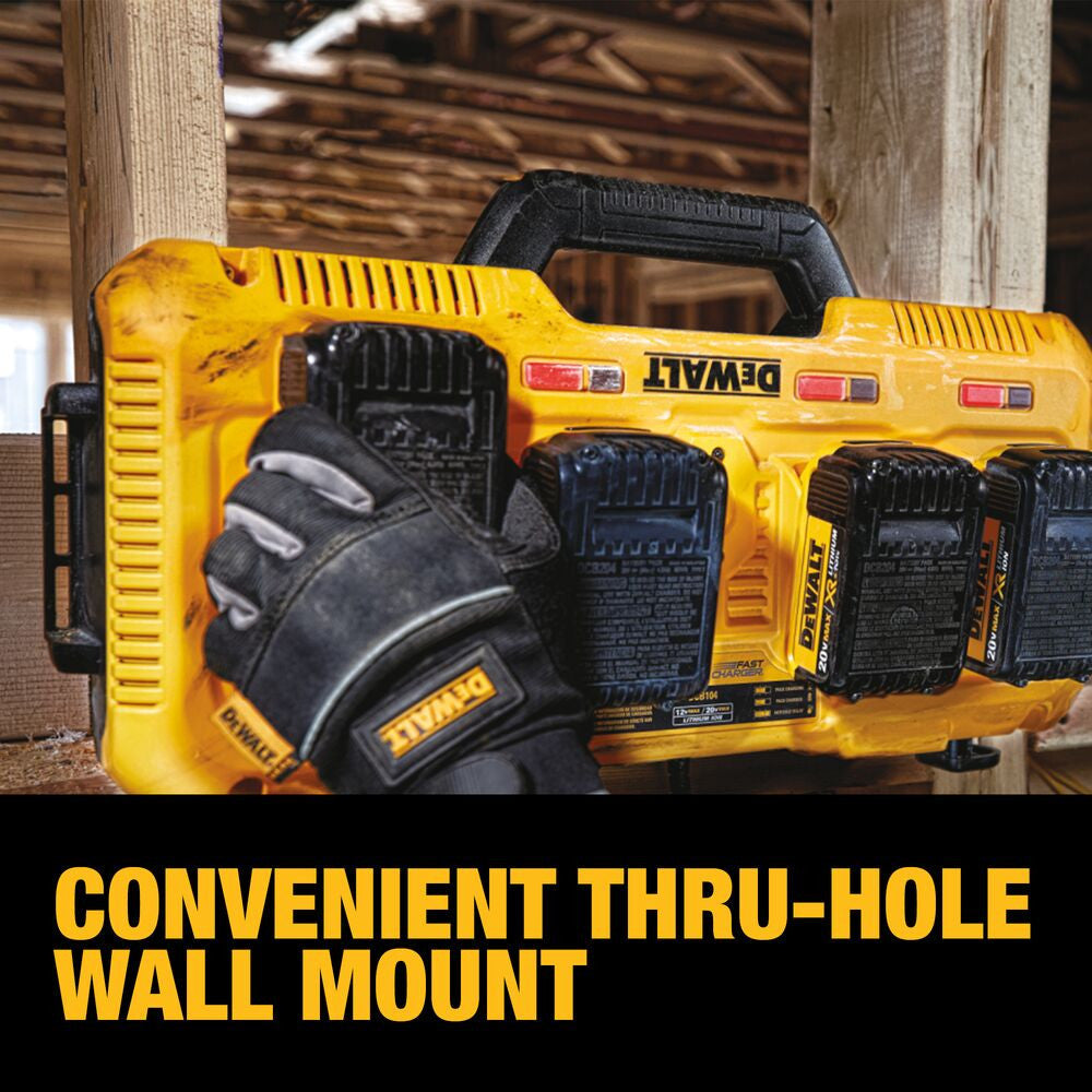 DeWalt DCB104 Multiport Simultaneous Fast Charger