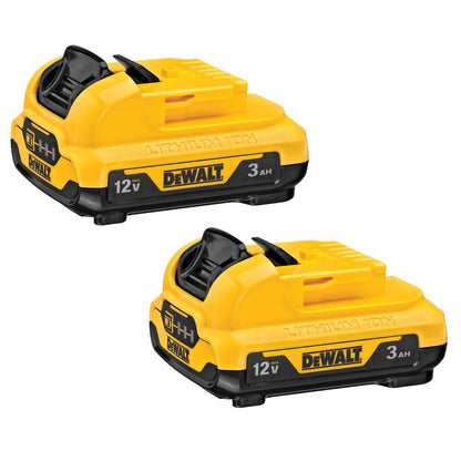 DeWalt DCB124 12V 3.0 Ah Li-Ion Battery - 2pk