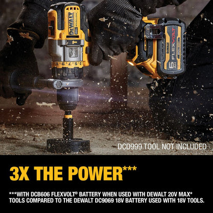 DeWalt DCB606-2 20V / 60V MAX FLEXVOLT 6.0 Ah Li-Ion Batteries -2pk