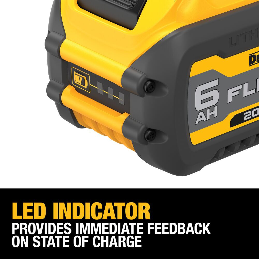 DeWalt DCB606 20V/60V MAX FLEXVOLT 6.0Ah Battery