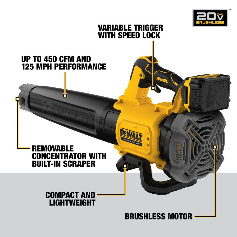 DeWalt DCBL722P1 20V Brushless Handheld Blower Kit