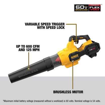 DeWalt DCBL772B 60V MAX FLEXVOLT Handheld Axial Blower (Tool Only)