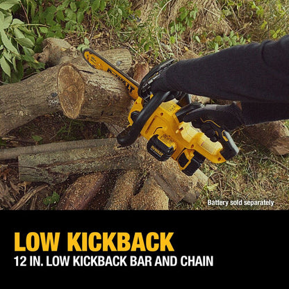 DeWalt DCCS621B 20V MAX XR Cordless Brushless Compact 12 Inch Chainsaw (Tool Only)