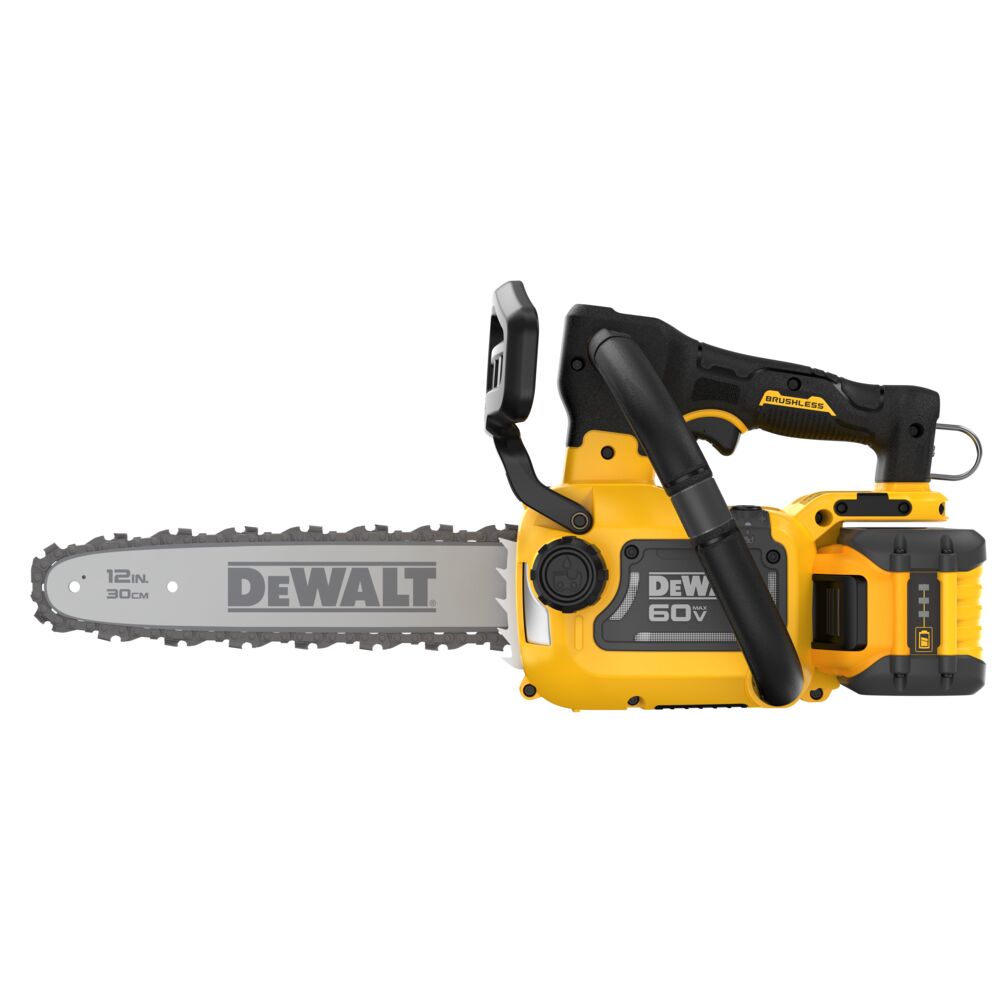 DeWalt DCCS673X1-CA 60V MAX Cordless Brushless 12 Inch Compact Top Handle Cha Inchsaw Kit