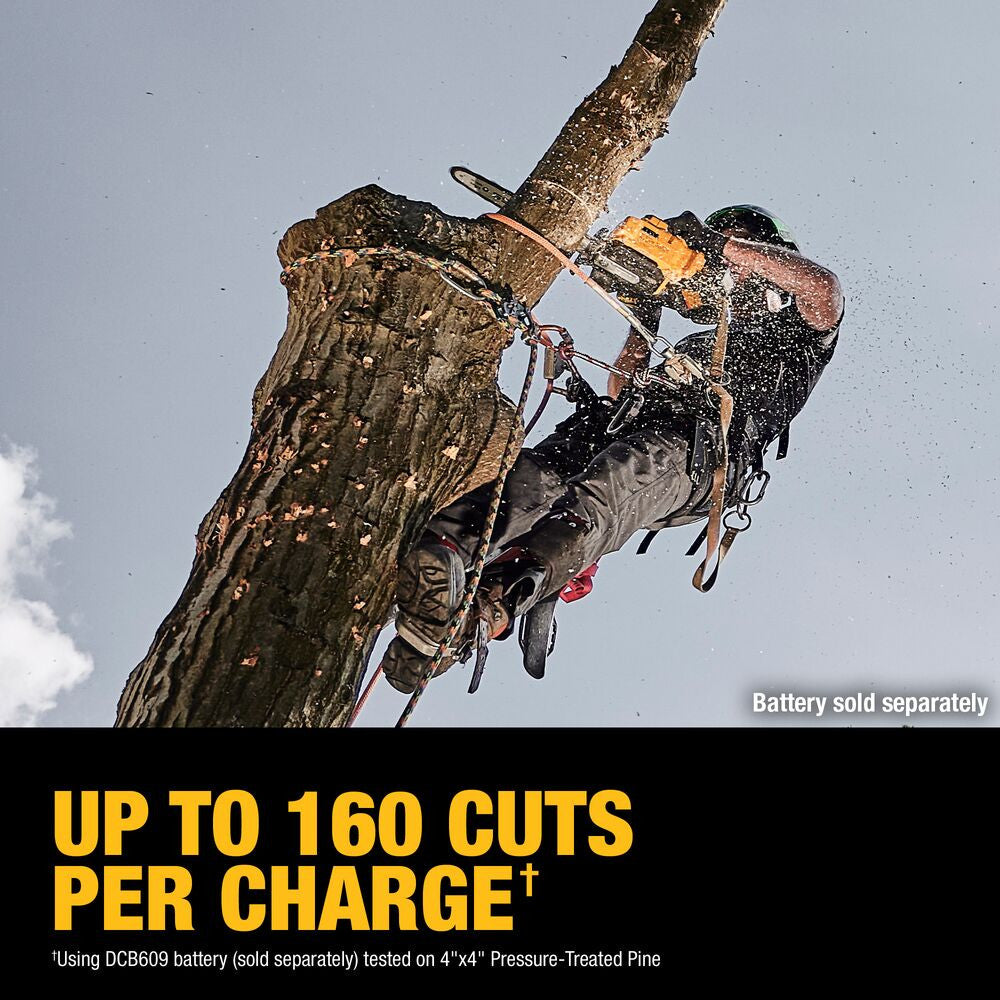 DeWalt DCCS674B 60V MAX 14 Inch Cordless Brushless Top Handle Chainsaw (Tool Only)