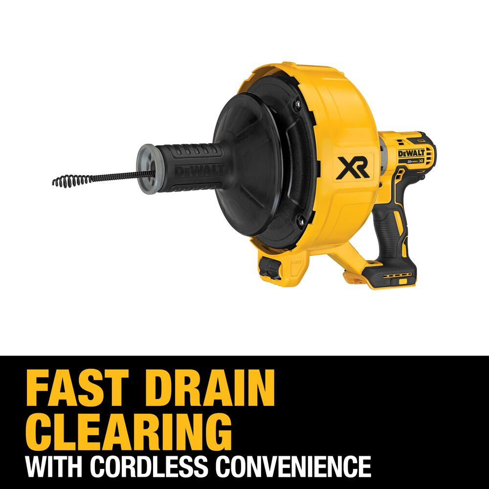 DeWalt DCD200B 20V XR Brushless Drain Snake (Tool Only)