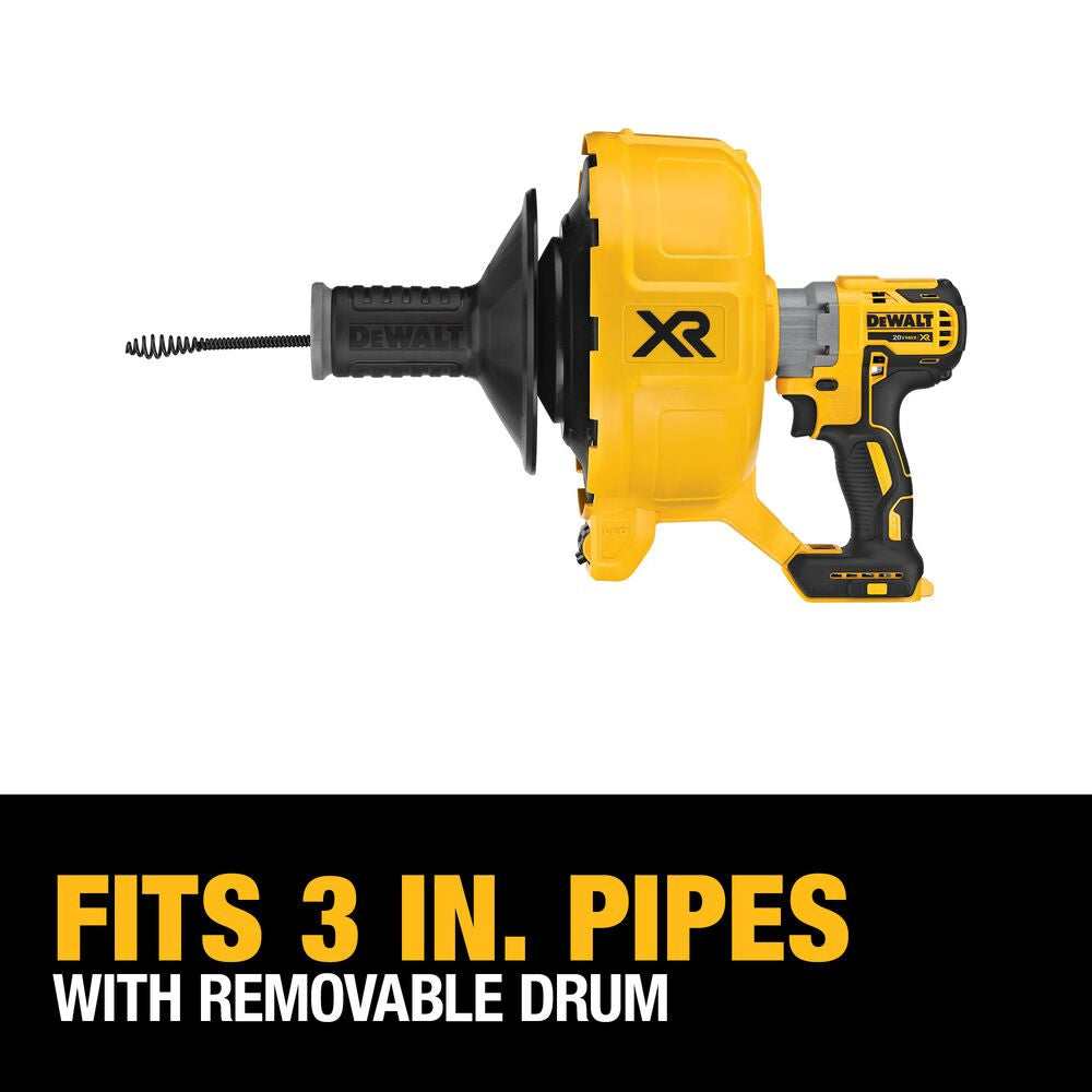 DeWalt DCD200B 20V XR Brushless Drain Snake (Tool Only)
