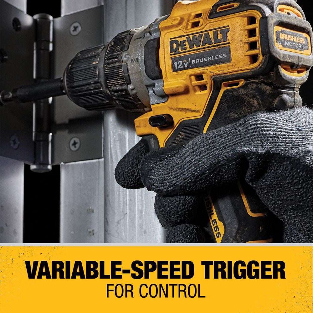 DeWalt DCD701B 12V Brushless 3/8 inch Drill Driver (Tool Only)