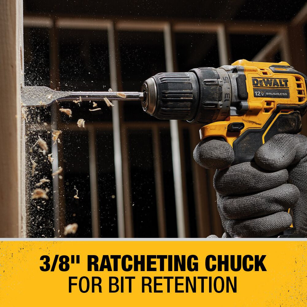 DeWalt DCD701F2 12V XTREME Brushless 3/8 inch Drill/Driver Kit