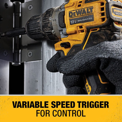 DeWalt DCD701F2 12V XTREME Brushless 3/8 inch Drill/Driver Kit
