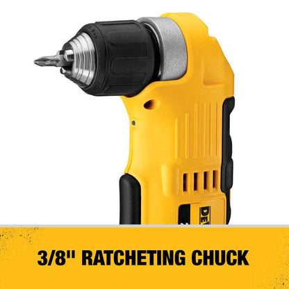 DeWalt DCD740B 20V MAX Cordless 3/8 inch Right Angle Drill / Driver (Tool Only)