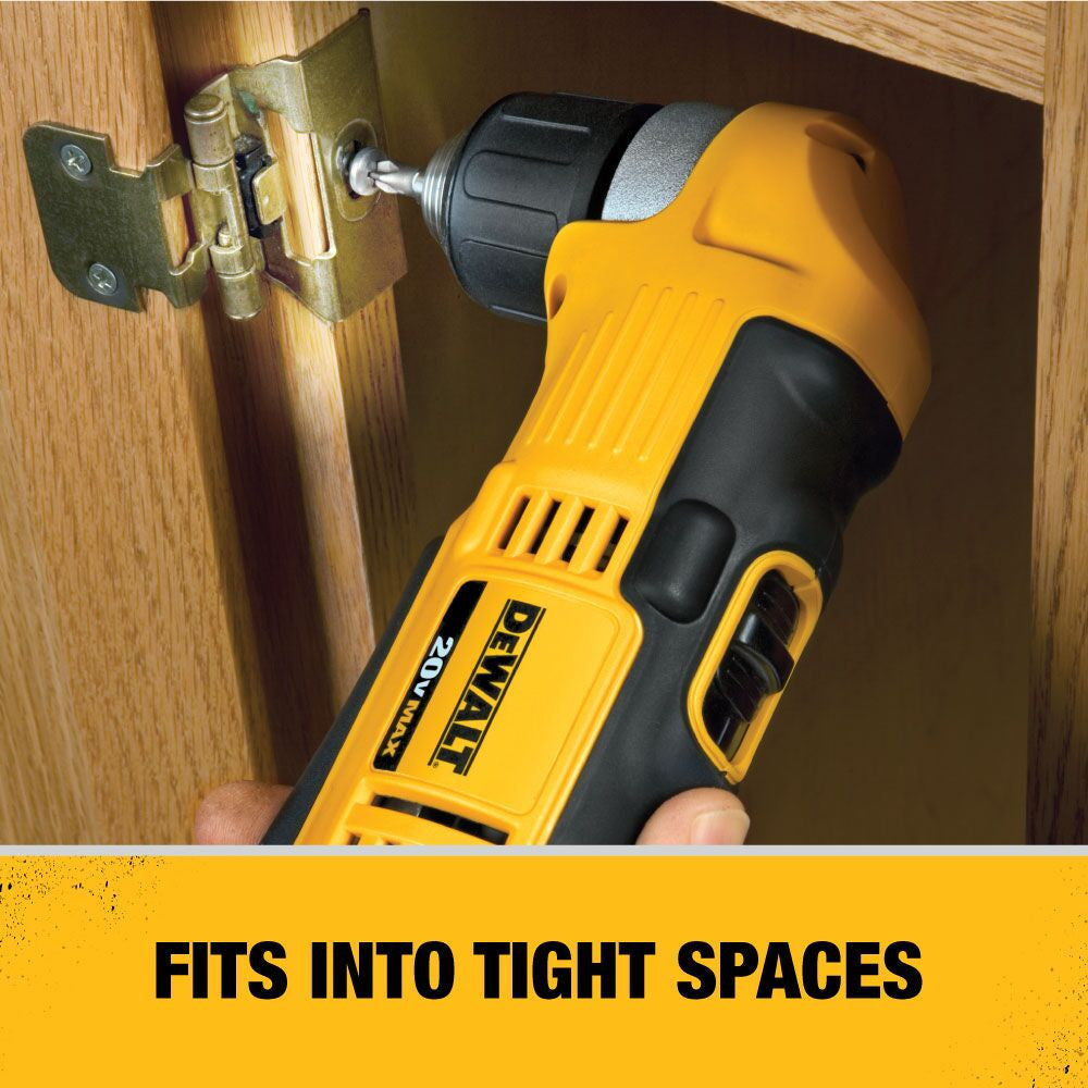 DeWalt DCD740B 20V MAX Cordless 3/8 inch Right Angle Drill / Driver (Tool Only)