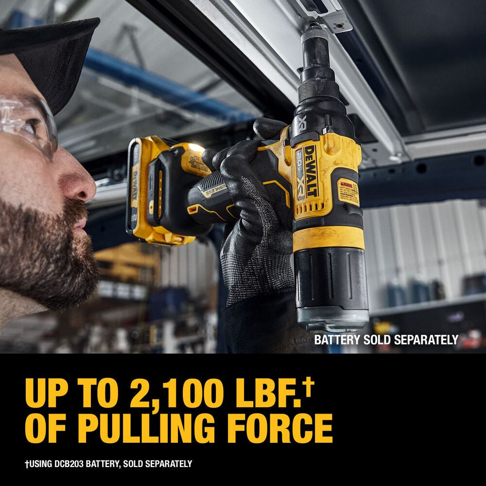 DeWalt DCF403B 20V MAX XR Cordless Brushless 3/16 inch Rivet Tool (Tool Only)