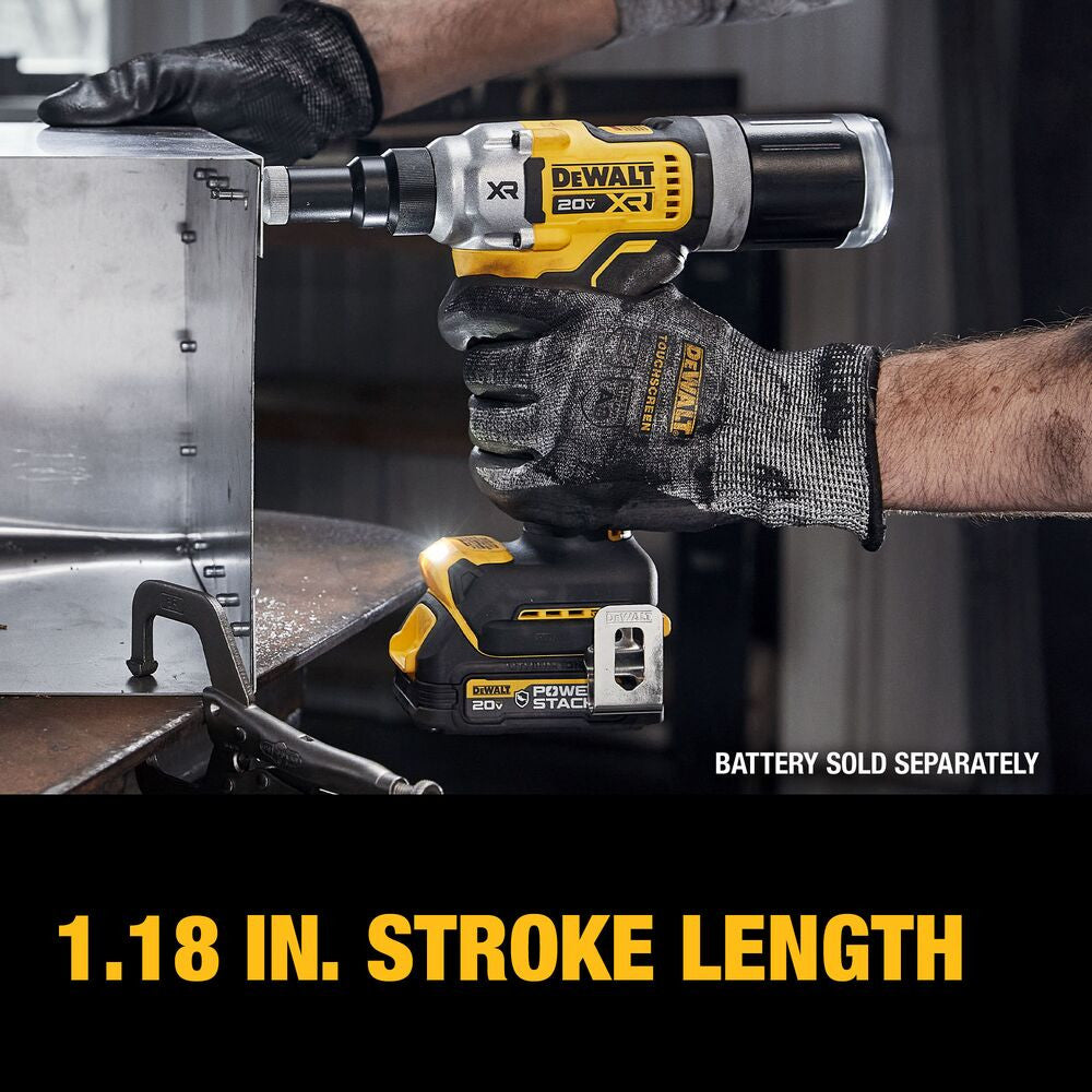 DeWalt DCF414B 20V MAX XR Cordless Brushless 1/4 inch Rivet Tool (Tool Only)