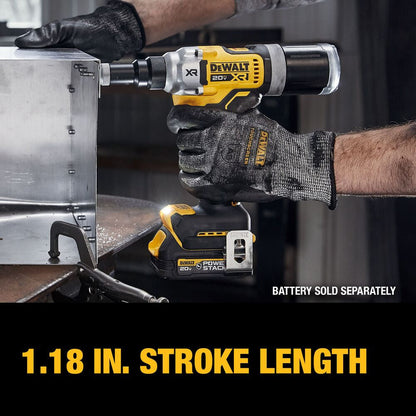 DeWalt DCF414B 20V MAX XR Cordless Brushless 1/4 inch Rivet Tool (Tool Only)