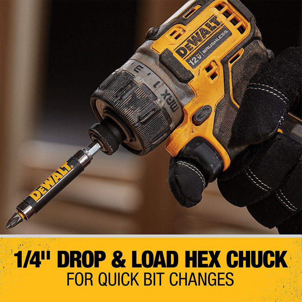 DeWalt DCF601B 12V Brushless 1/4 inch Screwdriver (Tool only)