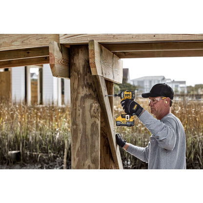 DeWalt DCF860WW1 20V MAX XR Cordless Brushless 3-Speed High-Torque 1/4 Inch Impact Driver Kit