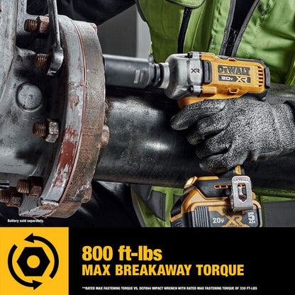 DeWalt DCF891B 20V MAX XR Cordless Mid-Range 1/2 Inch Impact Wrench with Hog Ring (Tool Only)