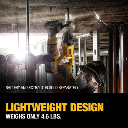 DeWalt DCH133M2 20V MAX 1 inch Brushless Cordless SDS-Plus D-Handle Rotary Hammer Kit