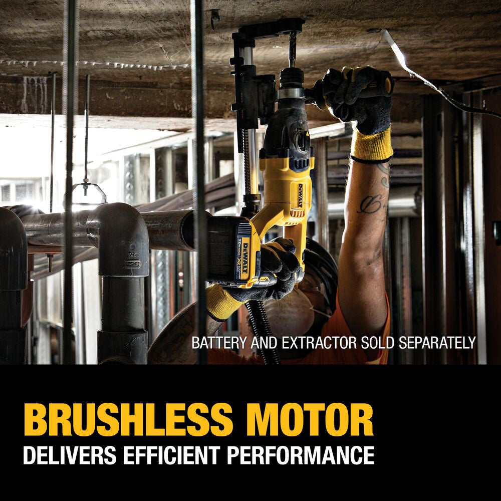 DeWalt DCH133B 20V MAX 1 inch Brushless Cordless SDS-Plus D-Handle Rotary Hammer (Tool Only)