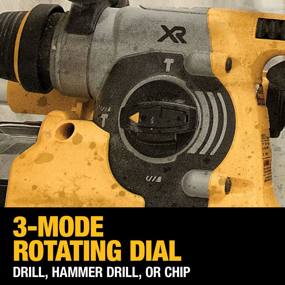 DeWalt DCH273B 20V MAX XR 1 inch Brushless Cordless SDS-Plus L-Shape Rotary Hammer (Tool Only)