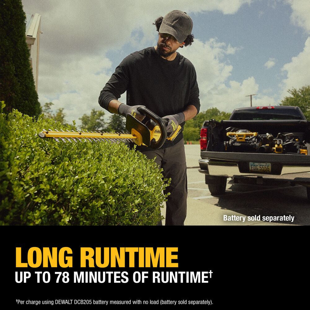 DeWalt DCHT821B 20V MAX Cordless 22 Inch Hedge Trimmer (Tool Only)