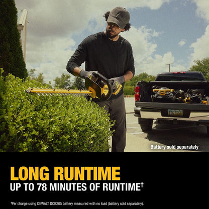 DeWalt DCHT821P1 20V MAX Cordless 22 Inch Hedge Trimmer Kit