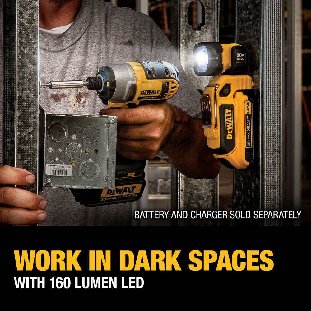 DeWalt DCL044 20V MAX LED Hand-Held Work Light (Tool Only)