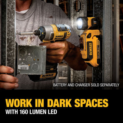 DeWalt DCL044 20V MAX LED Hand-Held Work Light (Tool Only)